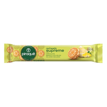 Biscoito de Chocolate Branco com Limão 80g - Piraquê